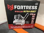Fortress 10 Gallon 175 Psi Ultra Quiet Horizontal Shop Auto Air Compressor 120v. Fixed Price $429.95.
