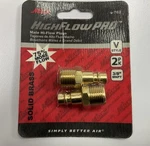 Milton S-762-1 3/8" Mnpt V-style/euro Interchange Steel Air Plug Fitting, 2-pack. Fixed Price $7.15.
