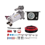 Maxpeedingrods On Board Air Compressor System Up To 120 Psi Spring Compre.... Fixed Price $147.96.