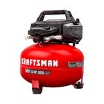 Craftsman Air Compressors 6 Gallon Portable Pancake Compressor,oil Free M.... Fixed Price $169.82.