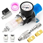 Meanlin Air Compressor Moisture Filter, 1/4"npt Afr2000 , Munual Drain. Fixed Price $35.99.