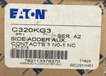 Eaton C320kg3 Auxiliary Contact Brand New In Box. Fixed Price $16.00.