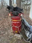 Snap On 7.0 Hp 80 Gallon Three Phase Air Compressor 175 Psi Max Bra7180v. Fixed Price $1100.00.