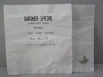 5 Gardner Spring 36000gs .12x.016x.25 Precision Compression Springs. Fixed Price $19.99.