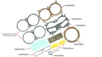 Vt210200aj Campbell Hausfeld Vt Pump Gasket Set Fits 2z499, 2z630 , Vt558704. Fixed Price $28.75.