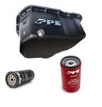 Ppe Black Deep Oil Pan With & Transmission Filters For 01-10 Gm 6.6l Duramax. Fixed Price $332.97.