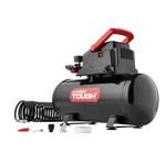 Hyper Tough Black 100 Psi Oil-free Portable Air Compressor 3 Gal. Fixed Price $62.00.