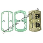 Valve Plate Assembly For Ingersoll Rand Ss3 97338107, 97330484 With Gaskets. Fixed Price $188.00.