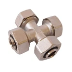 3/4" Maxline 4-way Cross Fitting For Compressed Air Tubing M8042. Fixed Price $40.43.