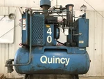 Quincy 40 Hp Rotary Screw Air Compressor Shop Auto Dual Control. Fixed Price $3999.99.