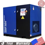 30hp Rotary Screw Air Compressor 460v 3phase 123cfm 125psi Compressed System. Fixed Price $5399.00.