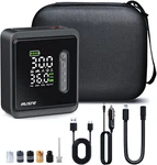 Tire Inflator Portable Air Compressor, Battery & 12v Dc Dual Power Pump For. Fixed Price $122.56.