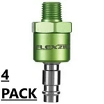 4 Legacy Flexzilla High Flow Ball Swivel Plug Air Fitting 1/4" Mnpt A53440fzbs-x. Fixed Price $29.99.