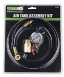 Air Tank Assembly Kit 4 Ft Hose 0-200 Psi Gauge 1/4" Npt With Tire Chuck. Fixed Price $22.99.