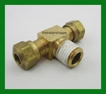 Velvac Air Brake Fitting Dot Approved 1/4" Tube Npt Tee Thread Branch 2 Pc. Fixed Price $20.95.