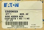 Eaton Cutler Hammer C320kg3 Auxiliary 1 No Nc Contact Side Mount. Fixed Price $22.00.