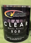 Advantage 500 Stealth Clear Multi-gloss 1 Gallon. Fixed Price $119.99.