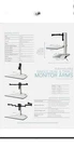 Electric Height Adjustable Work Station (e-doc-ii) (e-doc-s) White (40 Lbs). Fixed Price $300.00.