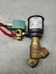 New No Box Asco Angle Body Valve, 3/4" 8290a385 W/ Solenoid Valve 8320g132. Fixed Price $234.00.