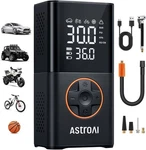 Astroai L7 Tire Inflator Portable Air Compressor Cordless Mini Bike Pump. Fixed Price $43.00.