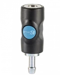 Prevost Isi Safety Push-button Coupler, 1/4" Body, Industrial, 3/8" Barb. Fixed Price $38.95.