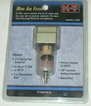 Kt Industries 6-5480 Mini Air Filter 1/4" Npt Manual Drain 27 Scfm At 100 Psi. Fixed Price $9.99.