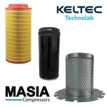 Atlas Copco Ga-30p Filter Kit (1613-7408-00, 1613-6105-00, 1622-5693-00). Fixed Price $413.55.