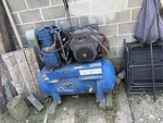 Quincy Air Compressor. Good Condition. Used. Electric Start.. Fixed Price $1350.00.