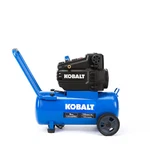 Kobalt 8-gallon Portable Electric 150 Psi Horizontal Air Compressor. Fixed Price $199.00.