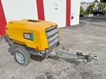 2023 Atlas Copco Xas110 - 110cfm Towable Air Compressor -kubota T4f-only 425 Hrs. Fixed Price $12495.00.