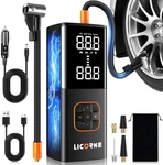 Tire Inflator Portable Air Compressor, 5x Faster Pump For Car Tires. Fixed Price $86.77.
