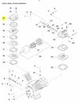High Pressure Second Stage Head For Ingersoll Rand 7100 - 32172199. Fixed Price $227.76.