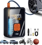 Lazyshine Portable Air Pump Inflator For Car Tire 150 Psi Cordless Led Auto Shut. Fixed Price $29.99.