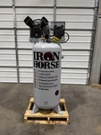 Iron Horse 60 Gallon Heavy Duty Air Compressor, 6.5 Hp. Fixed Price $990.00.