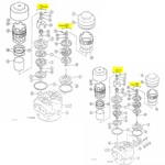 Leroi Dresser Replacement Valve Set With Gaskets For Model 770a. Fixed Price $830.96.