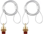 2 Pack Of 3/8" Npt Air Tank Drain Valve With 60" Cable,for Compressor. Fixed Price $13.85.