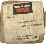 Worthington K-300021-26 C-v Air Compressor Cast Iron Scraper Ring, New (y). Fixed Price $49.99.