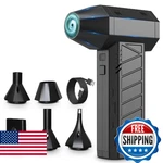Think Buddy Compressed Air Duster Gun - Powerful Cordless Rechargeable 4-gea. Fixed Price $127.73.