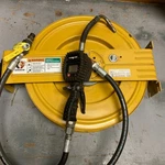 Grease Reel + Metered Gun Graco 237022 W/ Lube Master Dispenser 1/2" 50' 1800psi. Fixed Price $339.99.