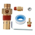 Air Compressor Replacement Parts Sunroad Brass 11/16" Comp X 1/2 Inch Mnpt. Fixed Price $24.75.