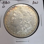 1888-o Morgan Silver Dollar, Au (18885). Fixed Price $86.00.