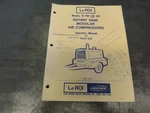Leroi 75 100 130 160 Rotary Vane Modular Air Compressors Operator's Manual 1972. Fixed Price $65.00.
