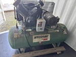 Speedaire Air Compressor Model 1wd74 10hp 3 Phase 120 Gallon Horizontal 34 Cfm. Fixed Price $1750.00.
