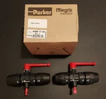 Box Of 2 Transair 4089 17 00 1/2" Id (16.5 Mm) Double Female Vented Valves New. Fixed Price $80.00.