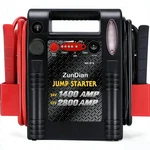 12v/24v Jump Starter - Zundian 2800/1400 Amp Heavy Duty Box, Works With .... Fixed Price $366.44.
