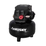 Husky 3 Gal. 120psi Portable Electric Pancake Air Compressor. Fixed Price $69.95.