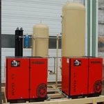 New Surplus Duplex Mattei 15 Hp Instrument Air Compressor Package. Fixed Price $24500.00.