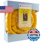 Caplugs Safe-spiral Pre-cut Hose Protector, Yellow Hd-pe, 2.0" Od X 10' (50pc10y. Fixed Price $67.55.