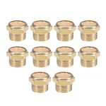 1/4 Pt Exhaust Muffler Sintered Bronze With Flat Brass Body 10pcs. Fixed Price $11.74.