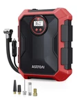 Astroai Portable Air Compressor And Tire Inflator - 12v Dc Auto Large, Red. Fixed Price $49.05.